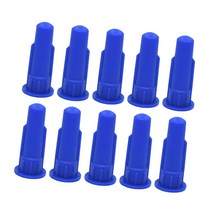 10x Cylindrical Cone Spare Part Nozzle Spray Tip Plastic Professional Fitting Tool Replacement for C, 한개옵션0