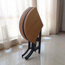 원형식탁 접이식 이동식 라운드 테이블 식탁 원탁 공간활용 800 1200, 단일 테이블 직경 150cm x 높이 81cm x 보드