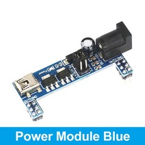 아두이노 키트 코딩 입문 교육 보드 점퍼선 새로운 MB-102 Breadboard 400 830 포인트 솔더리스 PCB 빵 보, [05] Power Module Blue