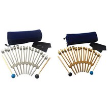 스펙트럼 분석기 측정기Tuning Fork 7 Chakras+1 Soul Purpose Weighted Alloy 126.22-141.27 Hz Etc, 한개옵션0
