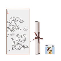 민화샵 전통 민화 족자 만들기 (4종 택1)1052980, 원앙도 TDPPP0421(+500원)