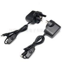 라즈베리파이 스위치 USB-C 영국 및 호주 규정이 있는 라즈베리 파이 4B 전원 어댑터 5V3A Type-C 인터페이스 공급, [01] 영국 규제