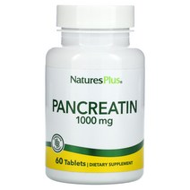 네이처스플러스 판크레아틴 1 000mg 60정 소화