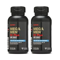지앤씨 메가맨50 플러스 원데일리 남성 멀티비타민 60정 X 2