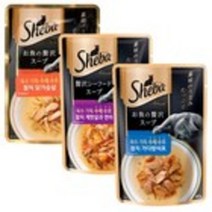 쉬바 수제 수프 40g 3종 중 1선택 고양이 간식, 참치 가다랑어포, 1개