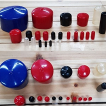 오피스안 스트로우마개(검정 고무) 11mm 1pcs 앤드캡 원통관마개