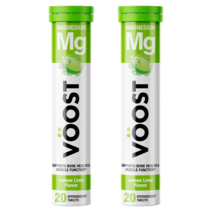 부스트 마그네슘 발포성 비타민 음료 정제 혼합 레몬 라임 40개 Voost Magnesium Supports Bone Health Blend Lemon Lime, 상세내용참조, 없음, 성인남녀공용