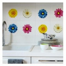 일음쇼핑^^*m조인컴퍼니 그래픽타일 스티커 11 데코 용스티커 인테리어 벽스티커 장식일medi^*^, ab*^*선택있슴거베라 CSGT-40