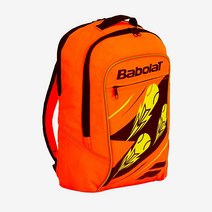 Babolat 남성 여성 멀티용 테니스가방 휴대용 스쿼시용 라켓백팩, 주황색 로켓 167210