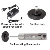엑츄에이터 액추에이터 직교로봇 모터 DC 12V/24V 텔레스코픽 선형 액추에이터 금속 기어 감속 모터 왕복, 05 24V80mm45rpm_03 AU Plug