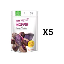 펫스토리 더내추럴 자색 고구마칩 300g X5 간식 _ 2210228EA, 쿠팡2 1, 쿠팡2 본상품선택