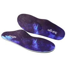 근저족막염 깔창 3ANGNI Orthotic Arch 플랫 피트 용 Insoles 정형용 신발 단독 남성 여성 Insolent Shoes