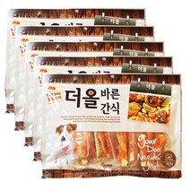 펫더맨 더 올바른 강아지 간식, 치킨연어포, 5개입
