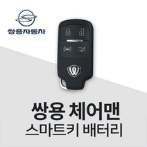 체어맨 스마트키 건전지 키 전용배터리 건전지, 1개