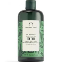 [더바디샵] 대용량 퓨리파잉 앤 밸런싱 티트리 젤 샴푸 400ML (33534), 단일속성, 없음
