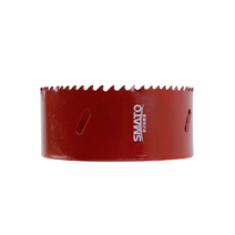 스마토 바이메탈 홀커터 14-38mm 목재 플라스틱용 얇은 철판 천공 구멍뚫기, 37mm