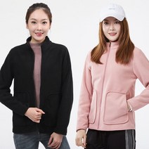 남녀공용 집업 폴리스 자켓/커플 양털후리스 점퍼 코트 가을겨울
