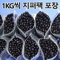 [입점기념 ] 특품 줄기제거 햇아로니아생과 3kg 5kg 10kg 첫 수확 아로니아, 생과10kg(1kg x10봉지)