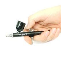 세밀 정밀작업 만년필 에어브러쉬 프라모델도료 미용메이크업 완구도색, 레드