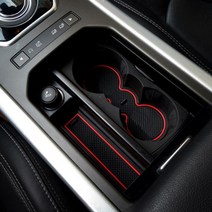 차량용통풍시트 자동차 통풍시트 게이트 슬롯 매트 컵 홀더 랜드로버 레인지 로버 이보크 2012 - 2018 용