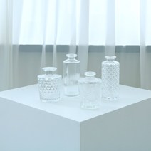 엔틱 테이블 미니 유리 화병, 스콥