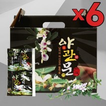 6개 묶음 국내산 야관문즙 야관문엑기스 국산 100ml 60포 진액 한방즙