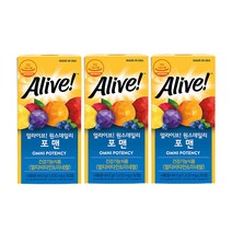 얼라이브 원스데일리 포맨 30정 3병 / 3개월분_24년4월30일까지