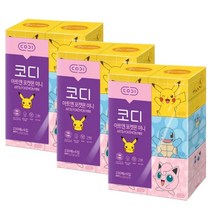 코디 아트앤 포켓몬 미니 2겹 랜덤발송, 6개입, 3개