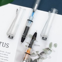 만년필+볼펜 잉크 충전식 볼펜 만년볼펜, 고급형/만년볼펜 D.레드(다크)