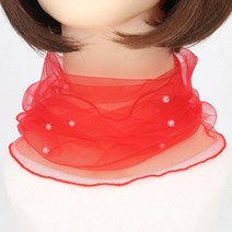 구매대행 KMALL봄과 가을 목 보호 작은 스카프 얇은 실크 스카프 여성 야생 여름 선 스크린 메쉬 스카프 레이스 커버