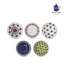 폴라브 오트밀 5P 후르츠 접시24cm 쿠프(파스타)22cm 5P, 1세트