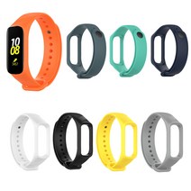 갤럭시핏e 밴드 스트랩 웨어러블 실리콘 GFE-8654, 네이비, 없음