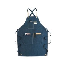 강식당 바리스타앞치마, 블루