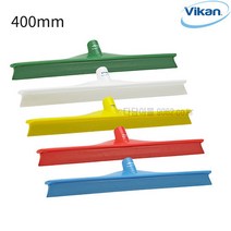 바이칸 싱글 바닥 스퀴지 헤드 400mm ~ 700mm 해썹 HACCP 공장 작업장 수영장 목욕탕 바닥 물 청소 물기 제거 기 밀대 대형 스퀴즈, 400mm (7140), 파랑