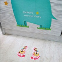 일음쇼핑^^m조인컴퍼니 야광발바닥스티커 시리즈3 4종 택1 팬시 아이 아기방꾸미기 거실 다용도인테리어 놀이방꾸미기 다용도일medi^^, ab^^선택있슴짝꿍기린F-166