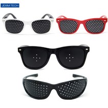 프제나 핀홀 안경 성인용 어린이용, 키즈레드1개