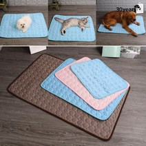 써티이얼즈 강아지 고양이 에어매쉬 쿨링 여름 방석 매트, 블루