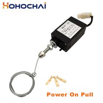 발전기부품 일반 개방형 XHQPT 12V24V 디젤 발전기 엔진 불꽃 배출 밸브 정지 솔레노이드 전원 켜기끄기 유형 장치 Genset Part, 01 Power On Pull_01 12V