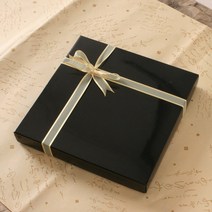 초콜릿상자 정사각 빨강 검정, 상자meno-B3 정사각 검정25구