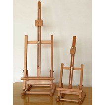 그림 받침대 미술 휴대용 이젤 데스크 탁상용 나무화판