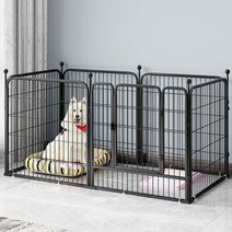 애견 철제 펜스 (100cmx120cm) (블랙), 상세페이지 참조
