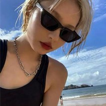 데일리 남자 여자 남녀 공용 힙 레트로 낚시 구미 개성 캣츠아이 선글라스 여류 빈티지