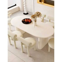 6인용식탁 타원형 테이블 프로방스 엔틱 감성 2m 카페, 1.6 타원형 식탁