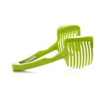 토마토 슬라이서 레몬 커터 부엌기구 다목적 핸드 헬드 과일 통