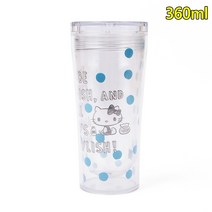 헬로키티 캐릭터 아이스 텀블러 400ml 이중 보냉 몬마켓