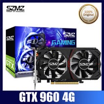 SZMZ-비디오 카드 GTX 960 4GB nVIDIA VGA Geforce 오리지널 새로운 GTX960 그래픽 카드 GPU Dvi 게임용 128Bit GDDR5 그래픽 카드