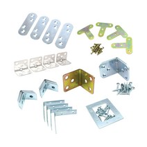 프리폼 모서리장석 ㄱ자 스텐 직각 티자 꺽쇠 연결대 코너철 고정 평철 연결피스포함, 티자형 모서리장석4P