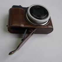 카메라 케이스 가방 카메라 가방 PU 가죽 하프 바디 세트 커버 Leica Q Q2 T Q116 X Vario 113 117 MP M240, 03 C-LUX Coffe