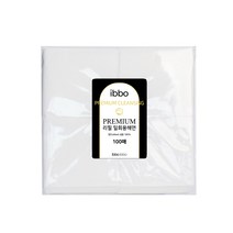 ibbo-ibbo 프리미엄 리필 일회용해면 L, 1개, 100매입