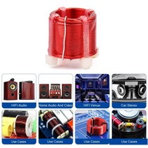 블루투스스피커 1Pcs 에어 코어 인덕터 0.8mm 스피커 크로스 오버 코일 무산소 구리 주파수 분배기 DIY, [11] 0.8mm 1.2MH